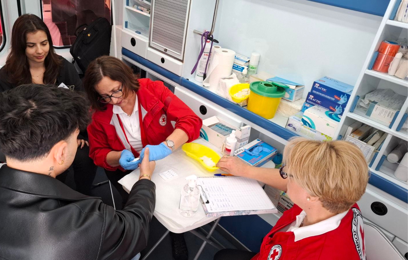 Ο Ελληνικός Ερυθρός Σταυρός διοργανώνει δωρεάν προληπτικούς ελέγχους για τις σεξουαλικώς μεταδιδόμενες λοιμώξεις