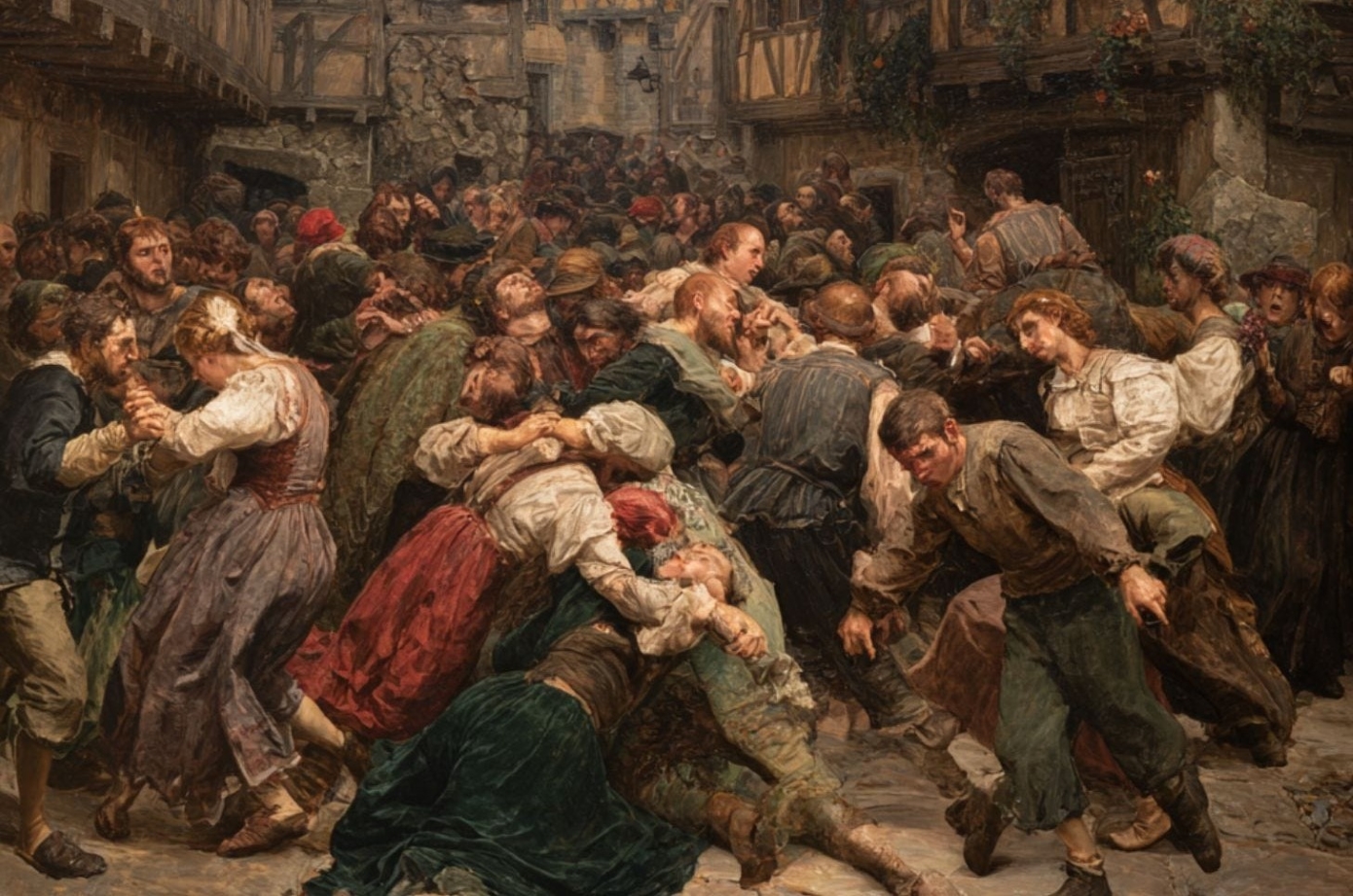 Επιστήμονες δίνουν απάντηση στην παράξενη επιδημία του 1518 – Γιατί άνθρωποι σε έκσταση χόρευαν μέχρι εξάντλησης και θανάτου